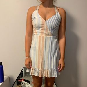 striped dress